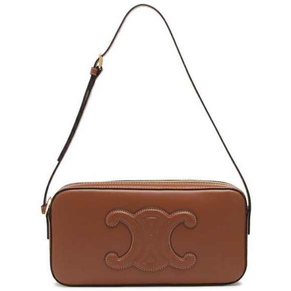 Celine Shoulder Triomphe Camera Bag Brown - Picture 5 of 8